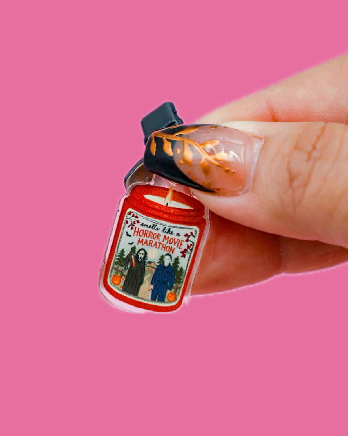 Smells Like a Horror Movie Marathon Kindle Charm