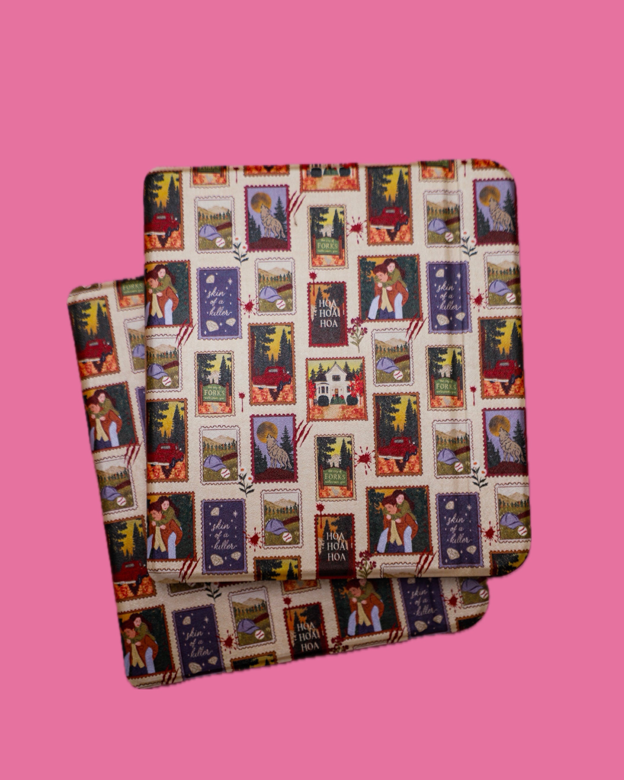 Hoa Hoa Hoa Season Stamps Kobo Libra Case
