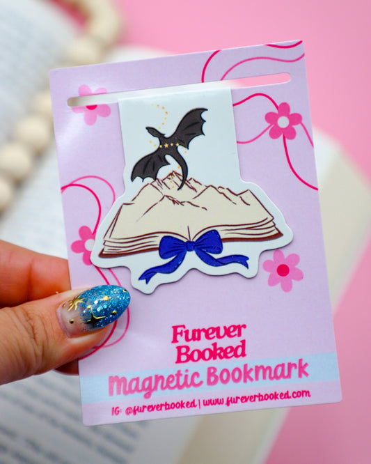 Book Dragon Magnetic Bookmark
