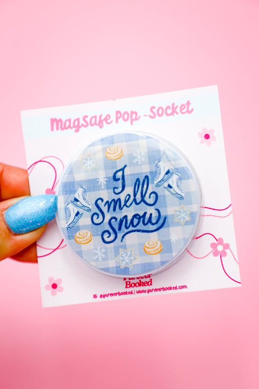 I Smell Snow Glitter MagSafe Phone Grip