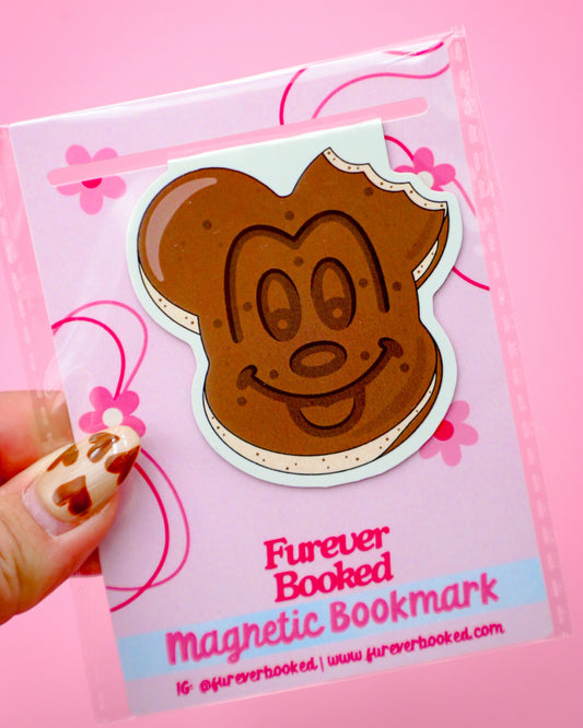 Ice Cream Sandwich Magnetic Bookmark