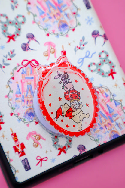 Silly Bear Christmas MagSafe Phone Grip