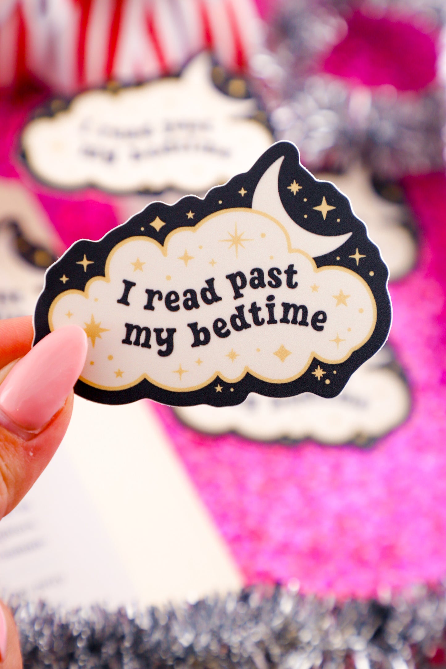 I Read Past My Bedtime Sticker