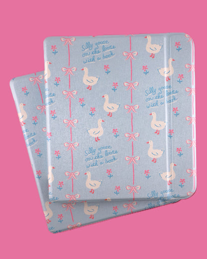 Silly Goose On The Loose With A Book Kobo Libra Case