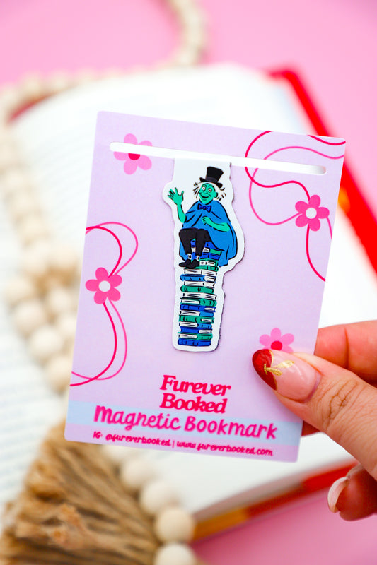 Happy Haunts Book Stack Magnetic Bookmark