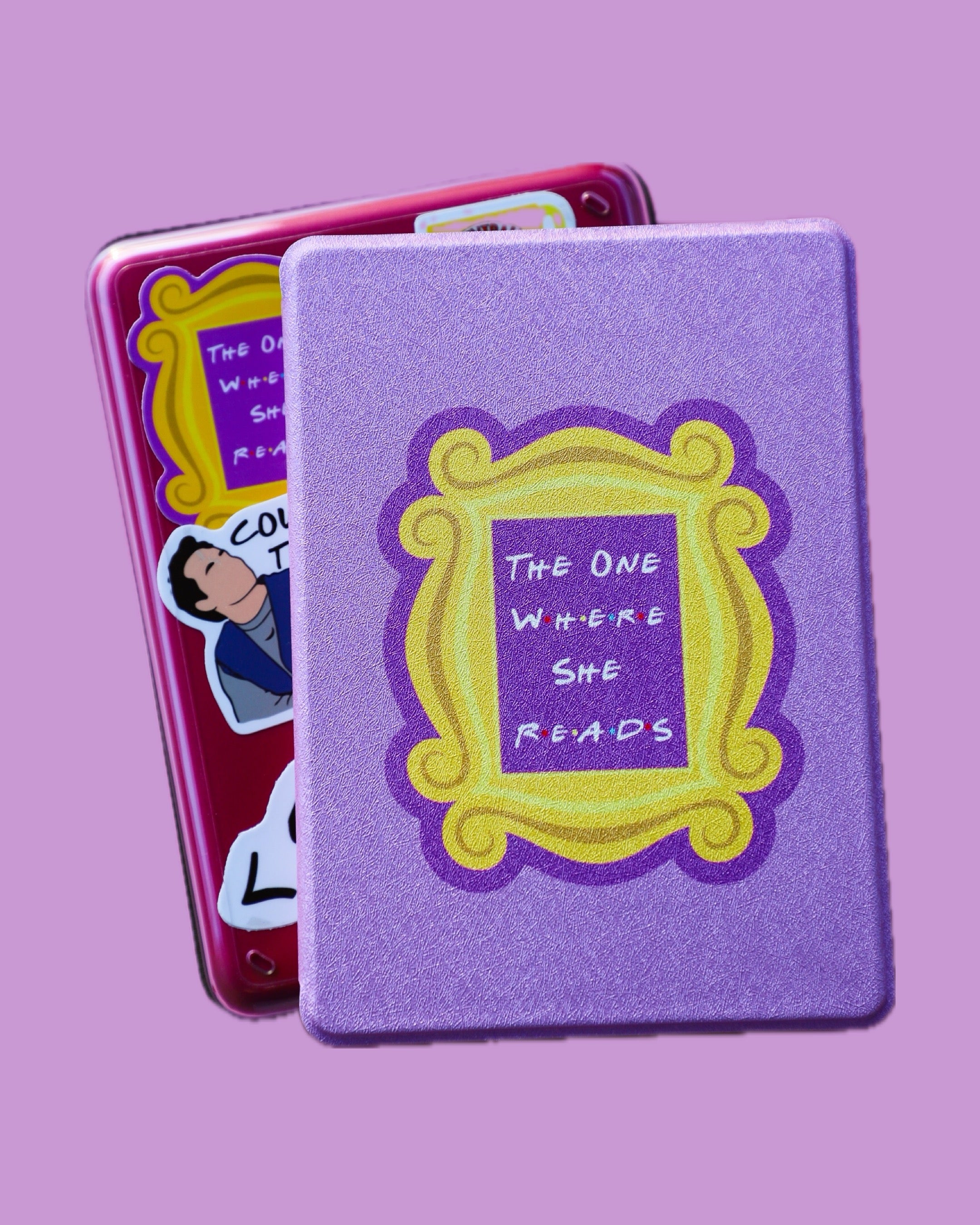The One Where She Reads Clearback Kindle Case