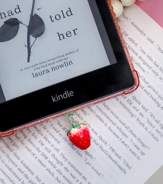 Strawberry Kindle Charm