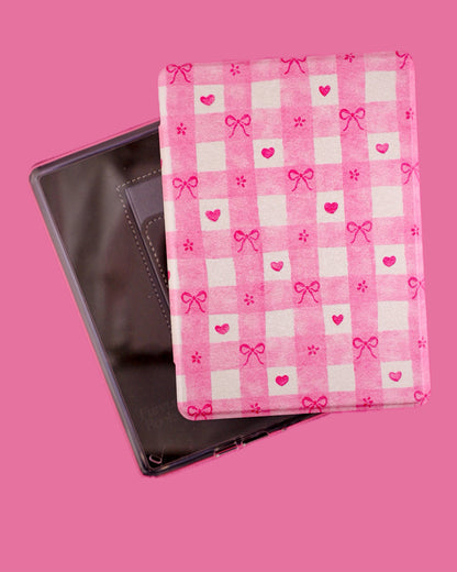 Pretty in Plaid Clearback Kindle Case