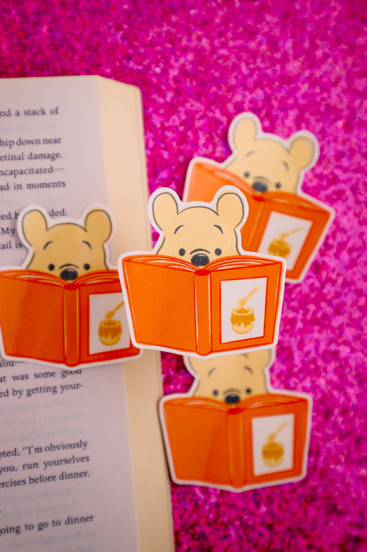 Hunny Bear Reads Sticker