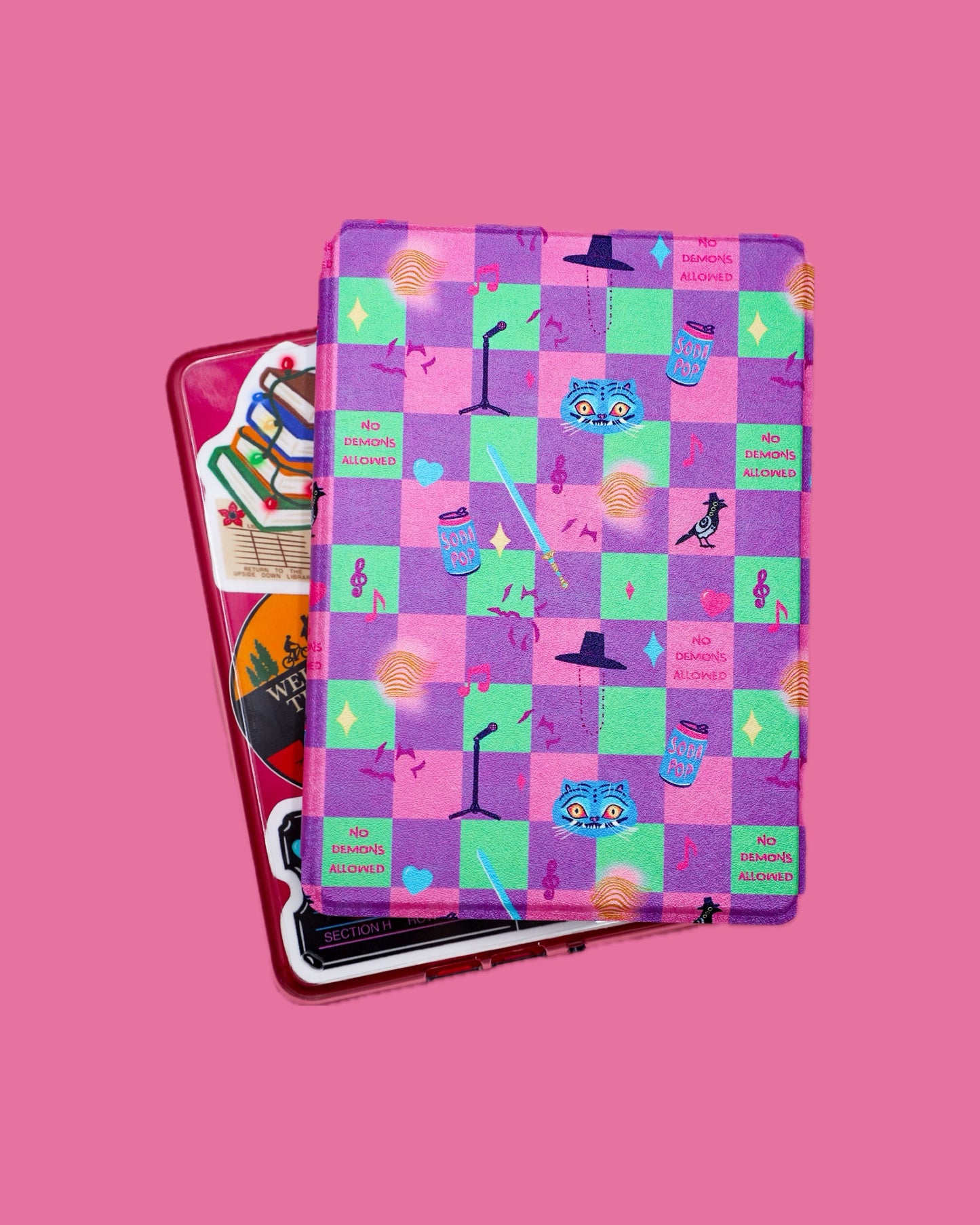 Demon Hunters Clear Back Kindle Case