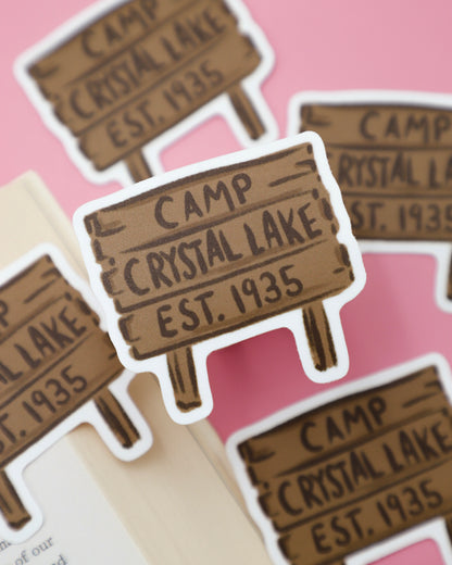 Welcome Campers Sticker