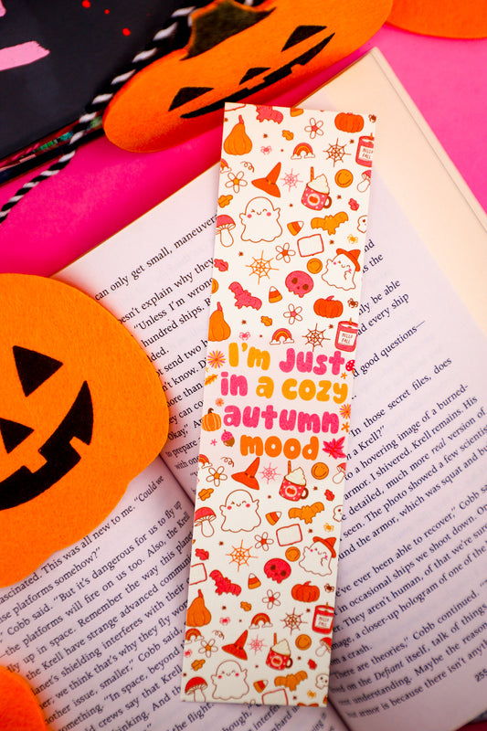 Cozy Autumn Mood Bookmark