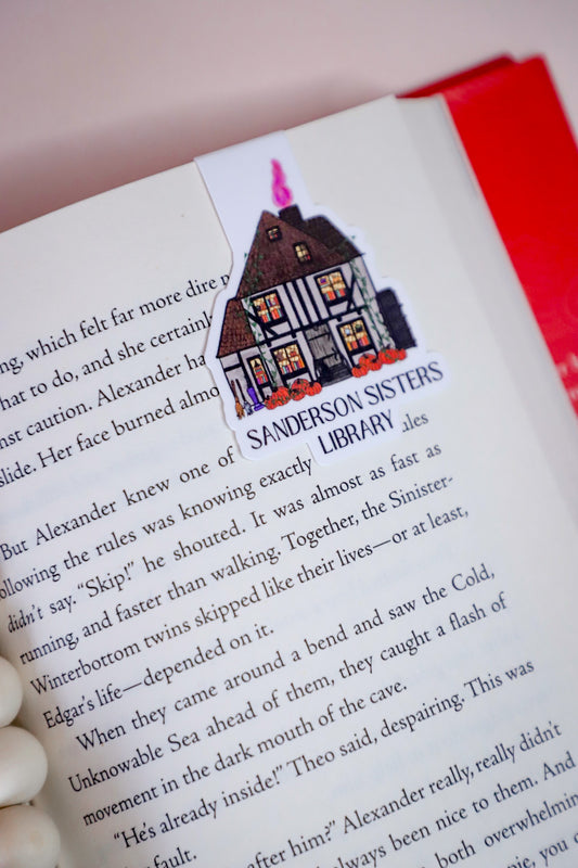 Sanderson Sisters Library Magnetic Bookmark
