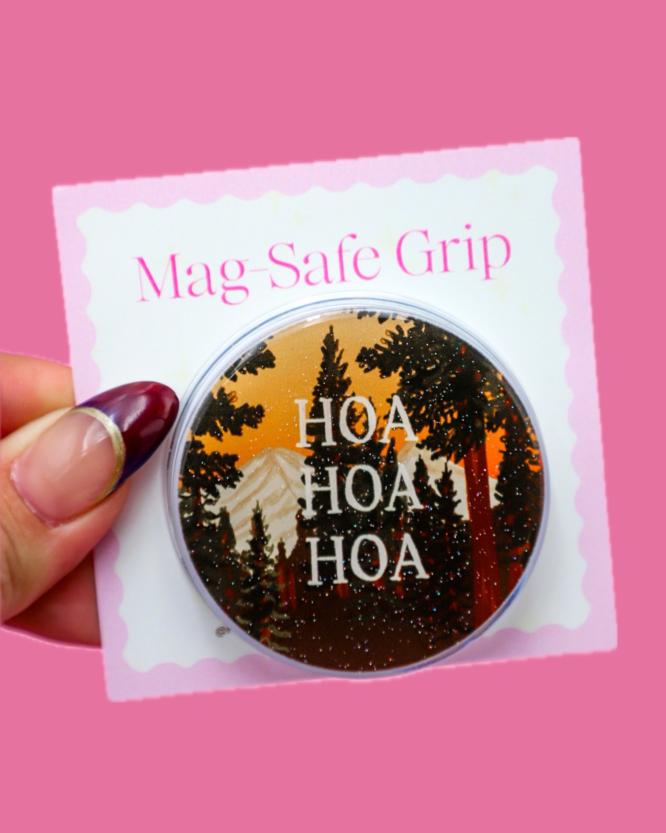 Hoa Hoa Hoa MagSafe Phone Grip