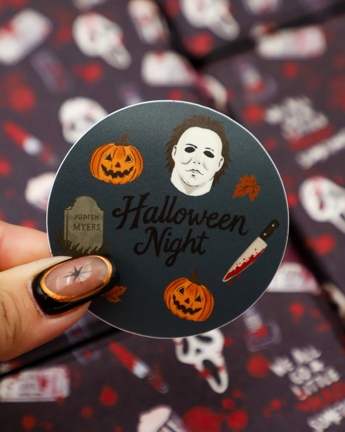 Halloween Night Sticker