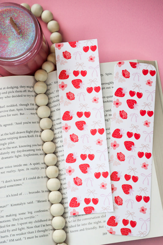 Strawberry Croquette Bookmark