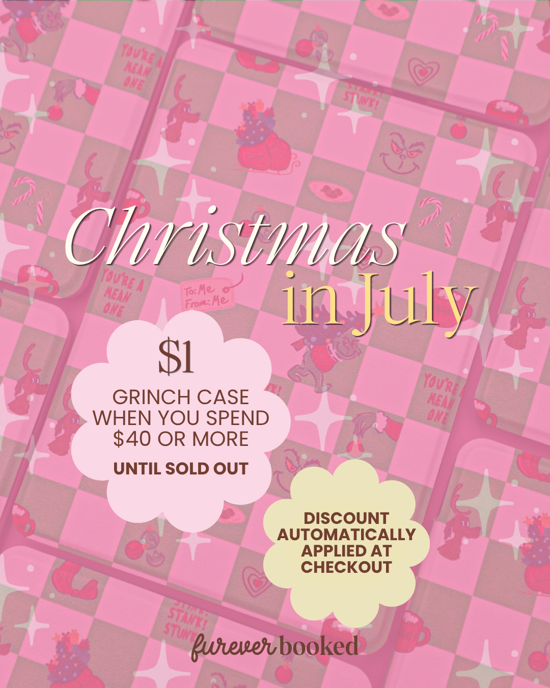 CHRISTMAS IN JULY Kindle Case (See Description)