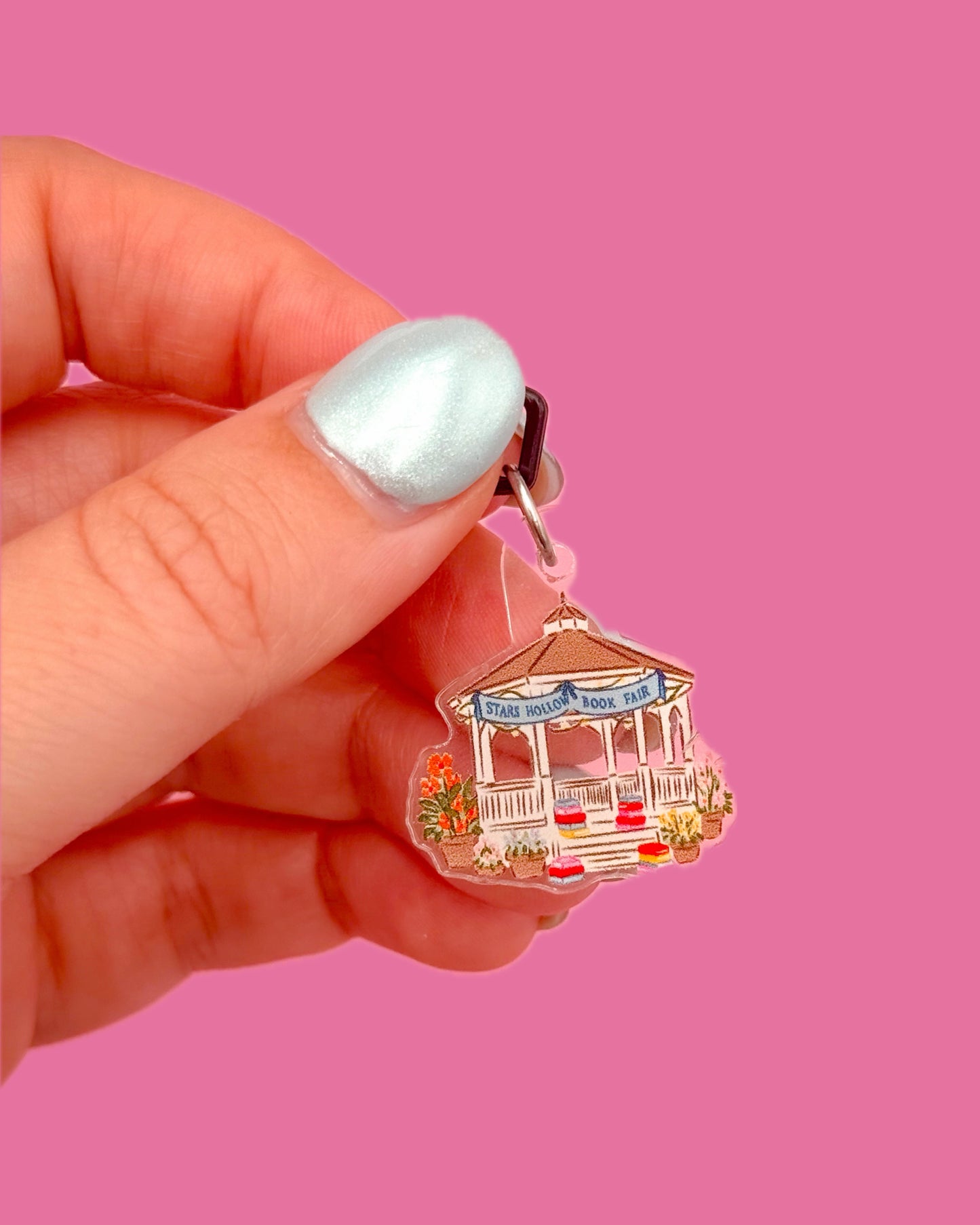 Town Square Book Fair Kindle Charm