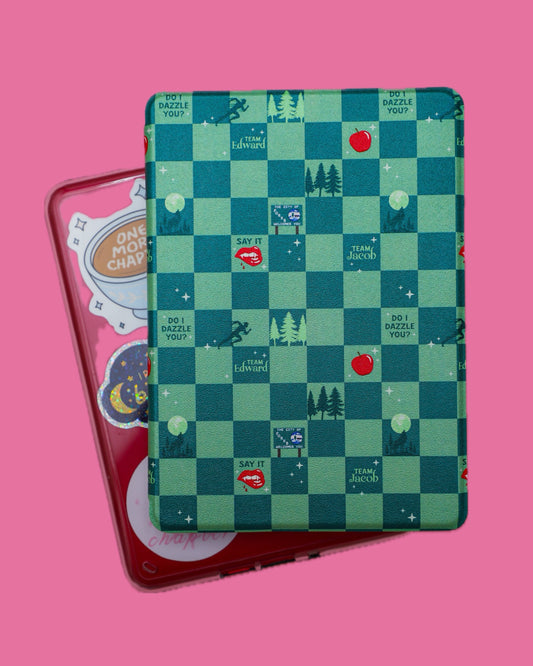 This Is The Kindle Of A Reader Bella Clearback Kindle Case