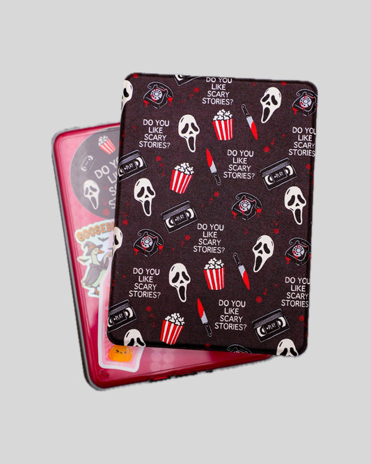 Do You Like Scary Stories Kindle Clear Back Case