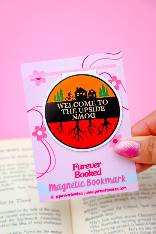 Welcome to the Upside Down Magnetic Bookmark