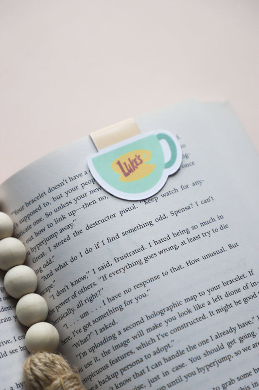 Lukes Coffee Magnetic Bookmark