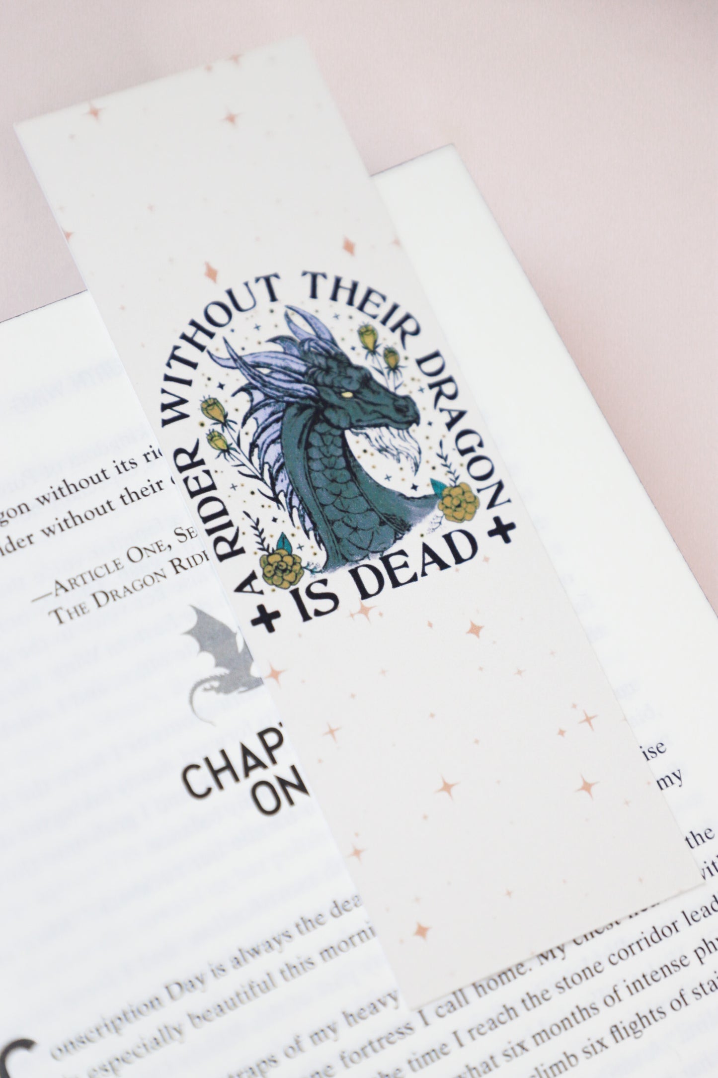 A Rider Without Their Dragon Is Dead Bookmark