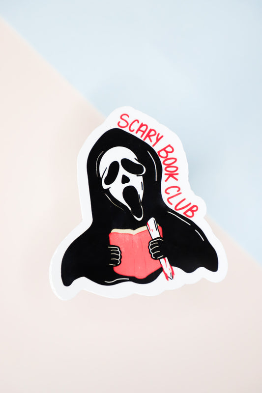 Scary Book Club Sticker