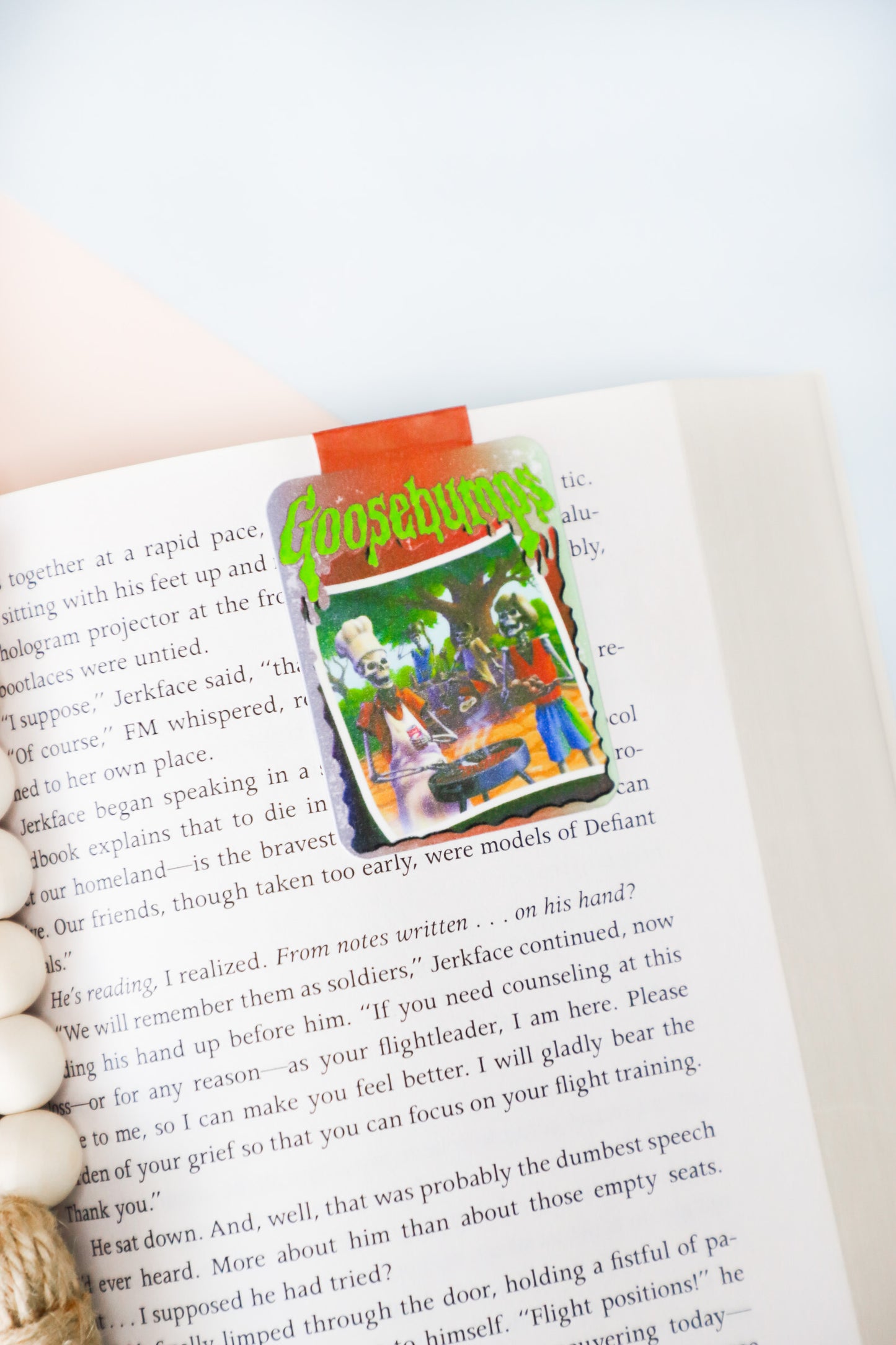 Goosebumps Say Cheese and Die Magnetic Bookmark