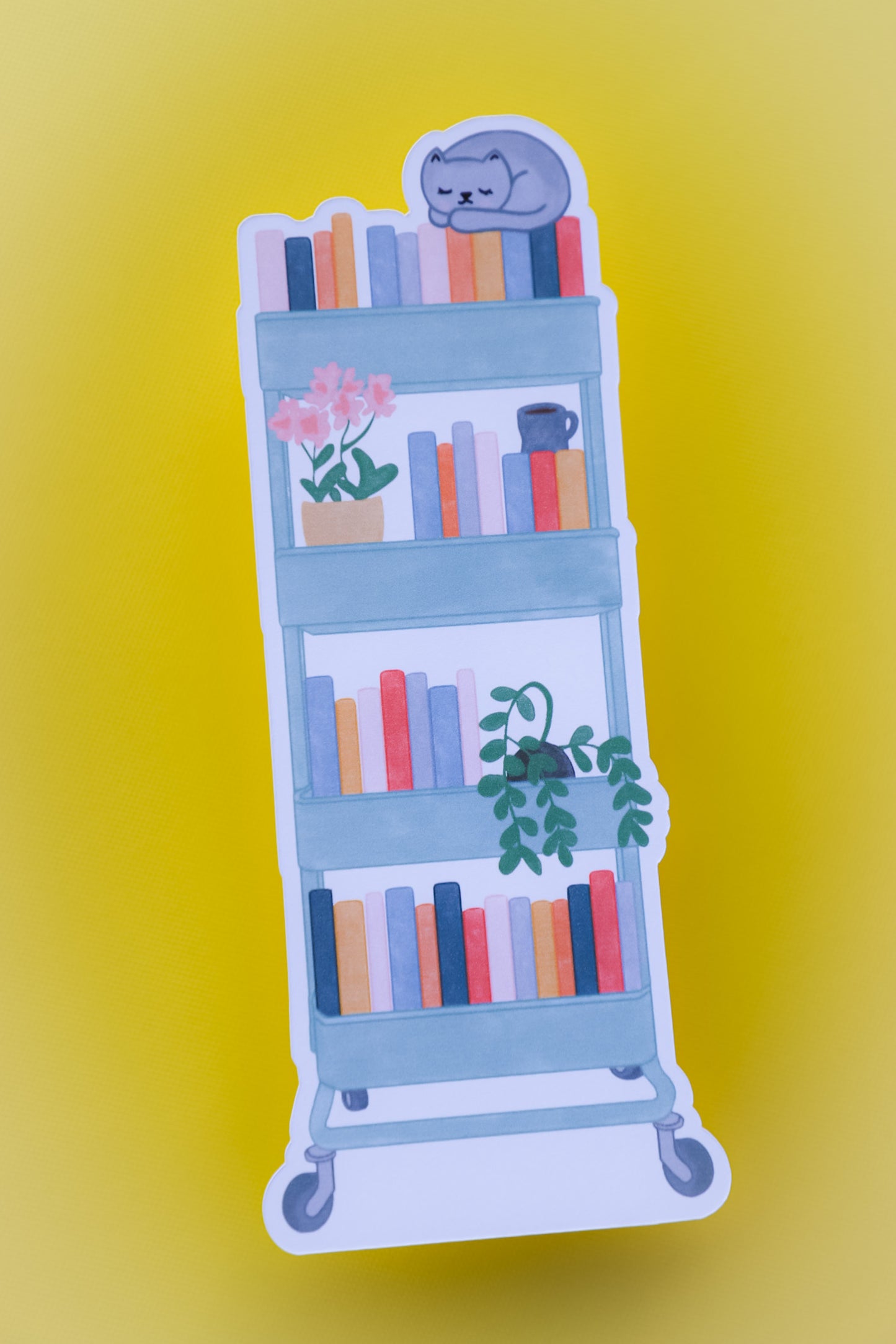 Book Cart Bookmark - 3 options