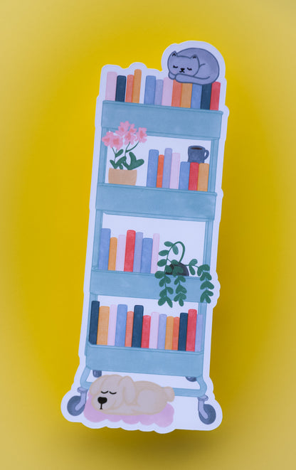 Book Cart Bookmark - 3 options