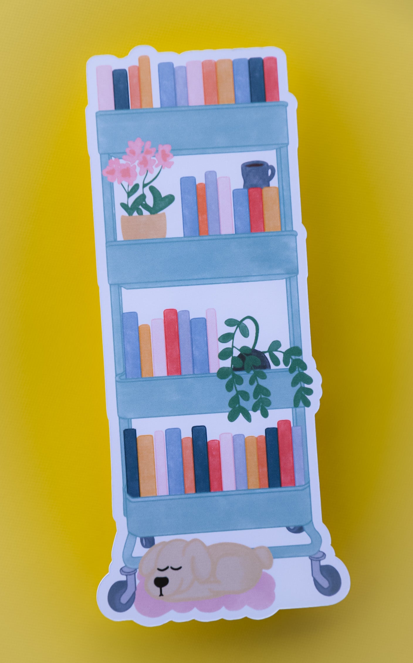 Book Cart Bookmark - 3 options