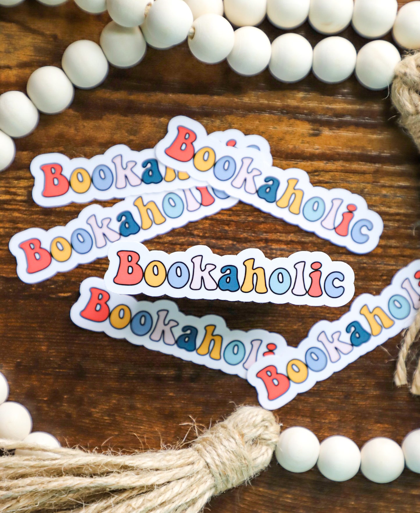 Bookaholic Sticker