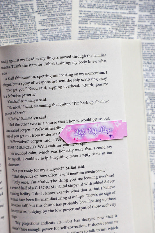 Left Off Here Page Holder Magnetic Bookmark