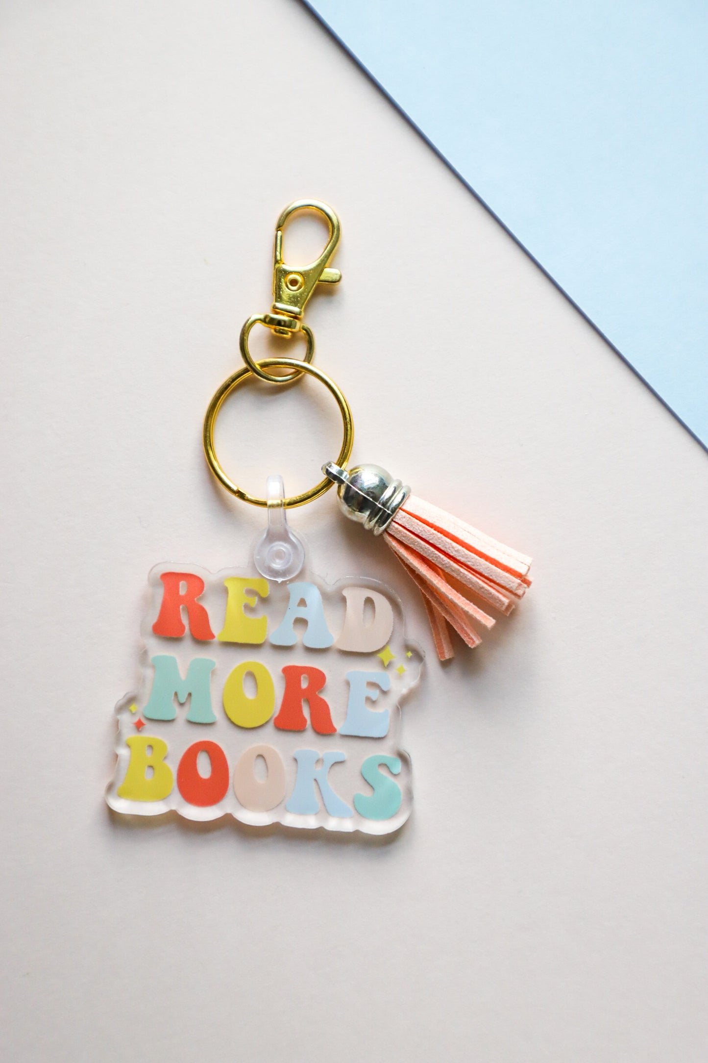 Read More Books Acrylic Keychain