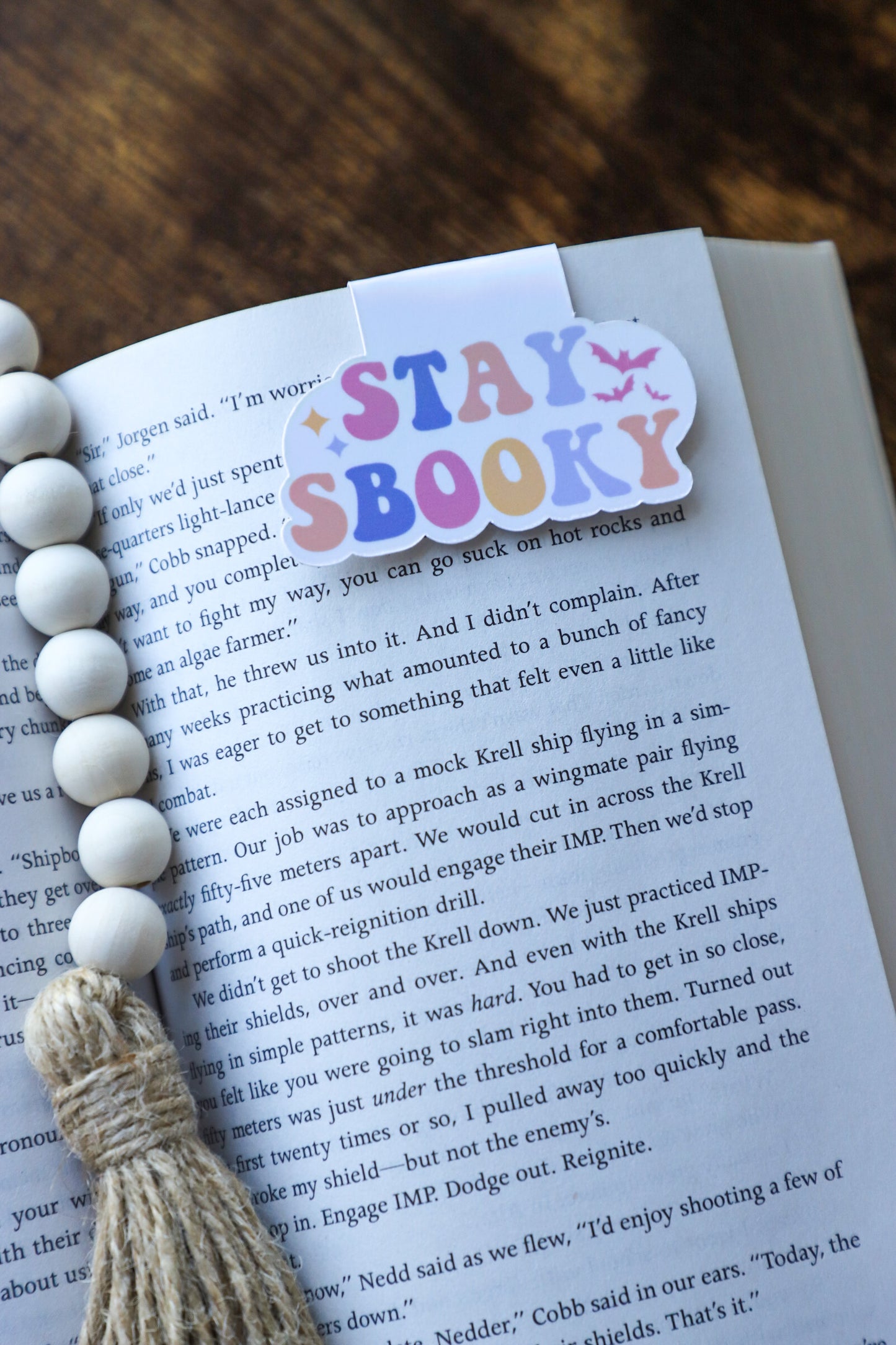 Stay SBooky Holographic Magnetic Bookmark