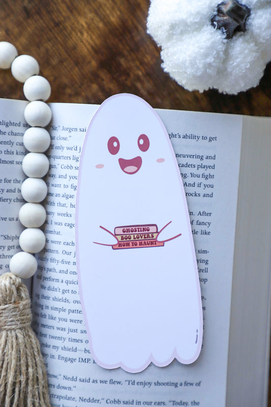 Ghost Shaped Bookmark