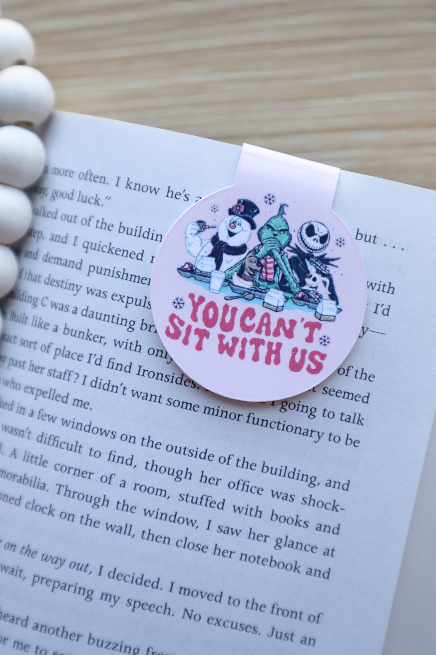 You Can't Sit With Us Magnetic Bookmark