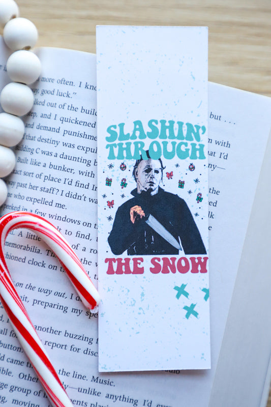 Slashin Through The Snow Bookmark