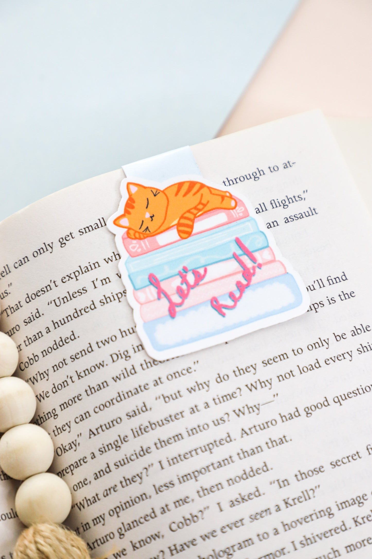 Let's Read Magnetic Bookmark