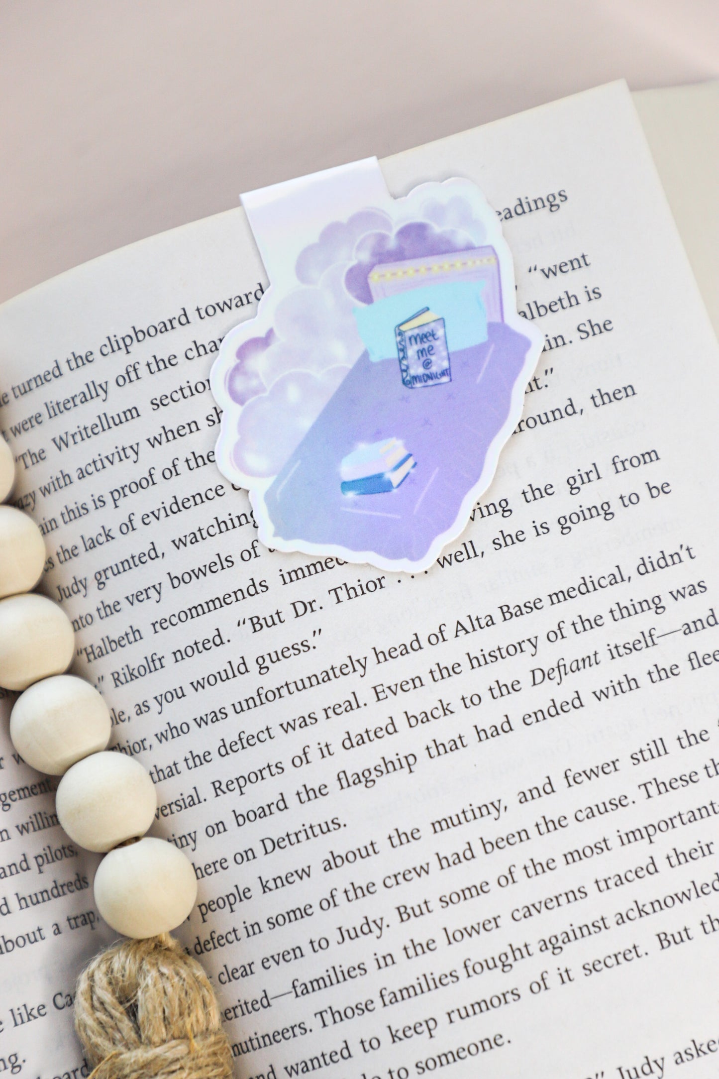 Meet Me At Midnight Magnetic Bookmark