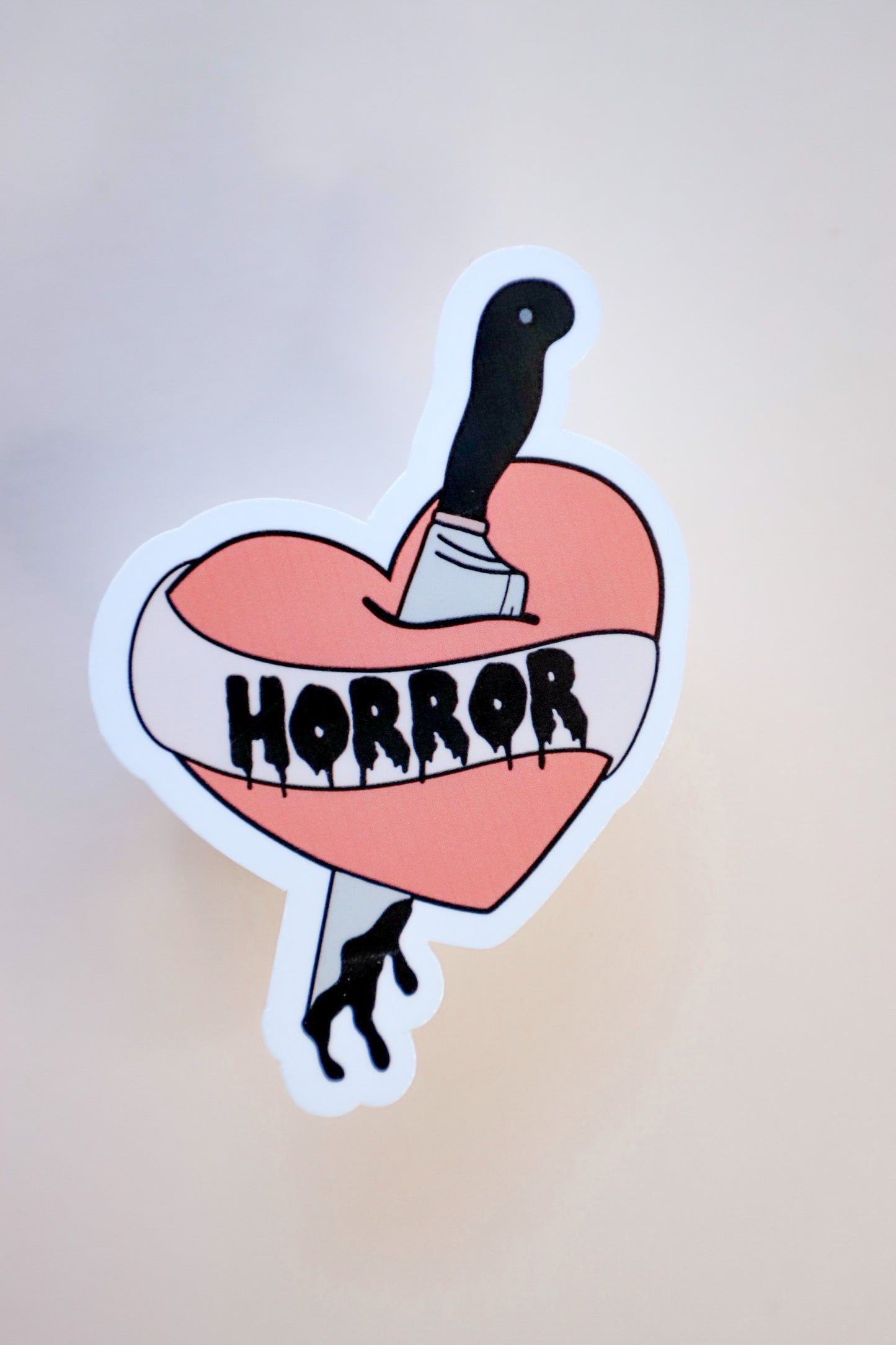Horror Heart Sticker