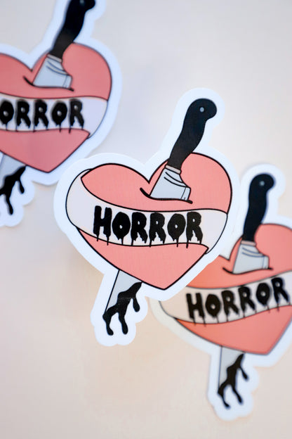 Horror Heart Sticker