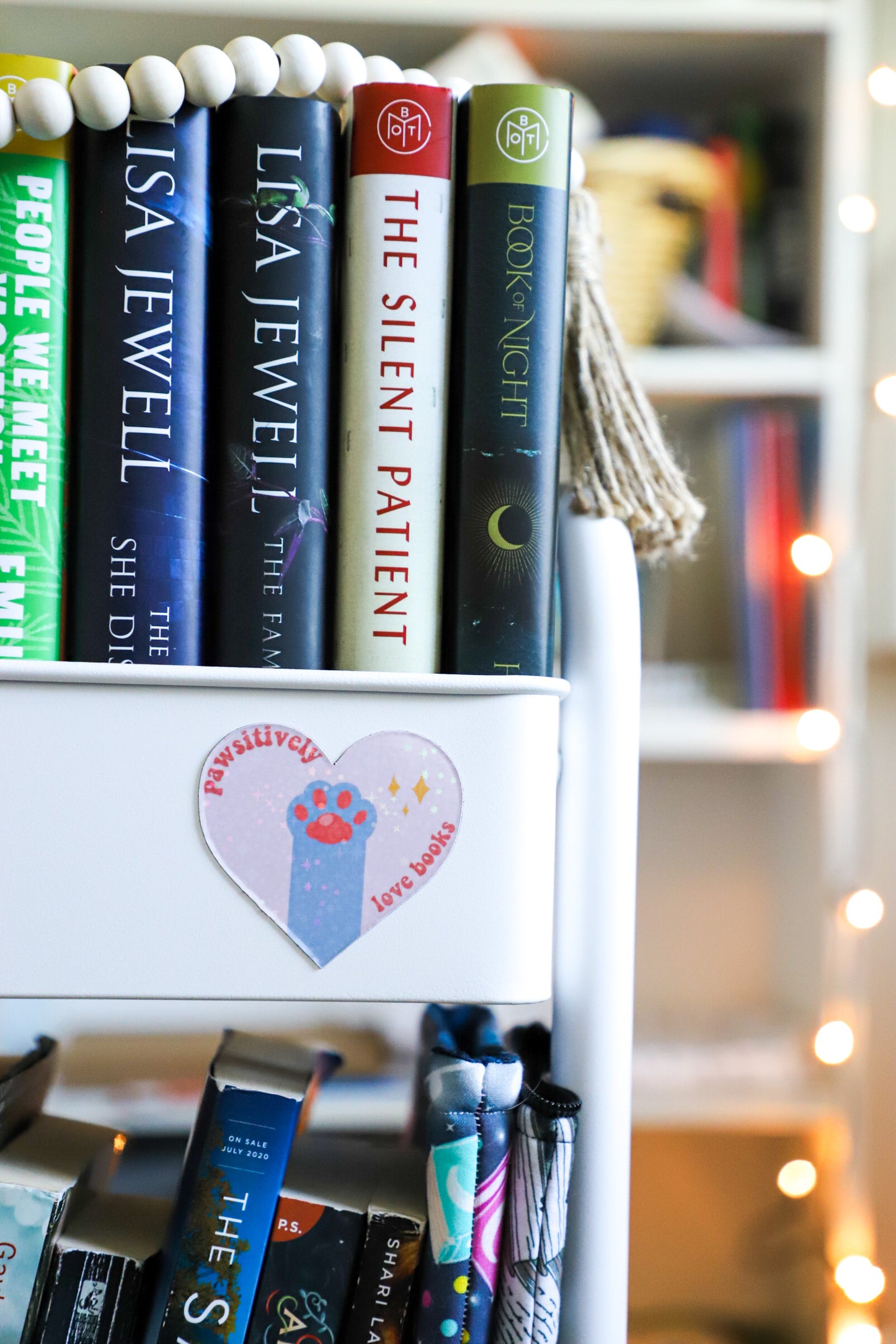 Pawsitively Love Books Magnet